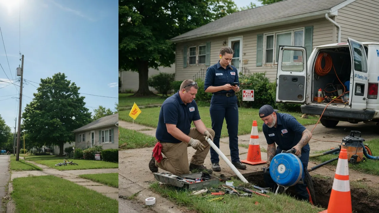 Sewer Line Repair in Gray, PA near me